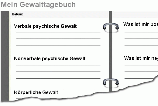 Dokument-Vorschau: Mein Gewalttagebuch