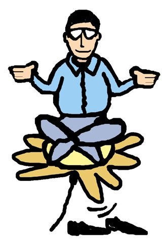 Abbildung: Progressive Muskelentspannung