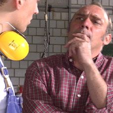 Foto: Körpersprachliches Signal