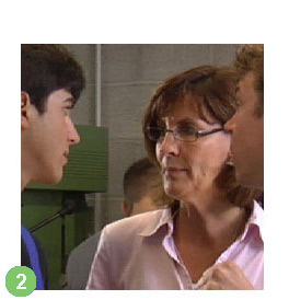 Foto: Ausbilderin Frau Mallmann